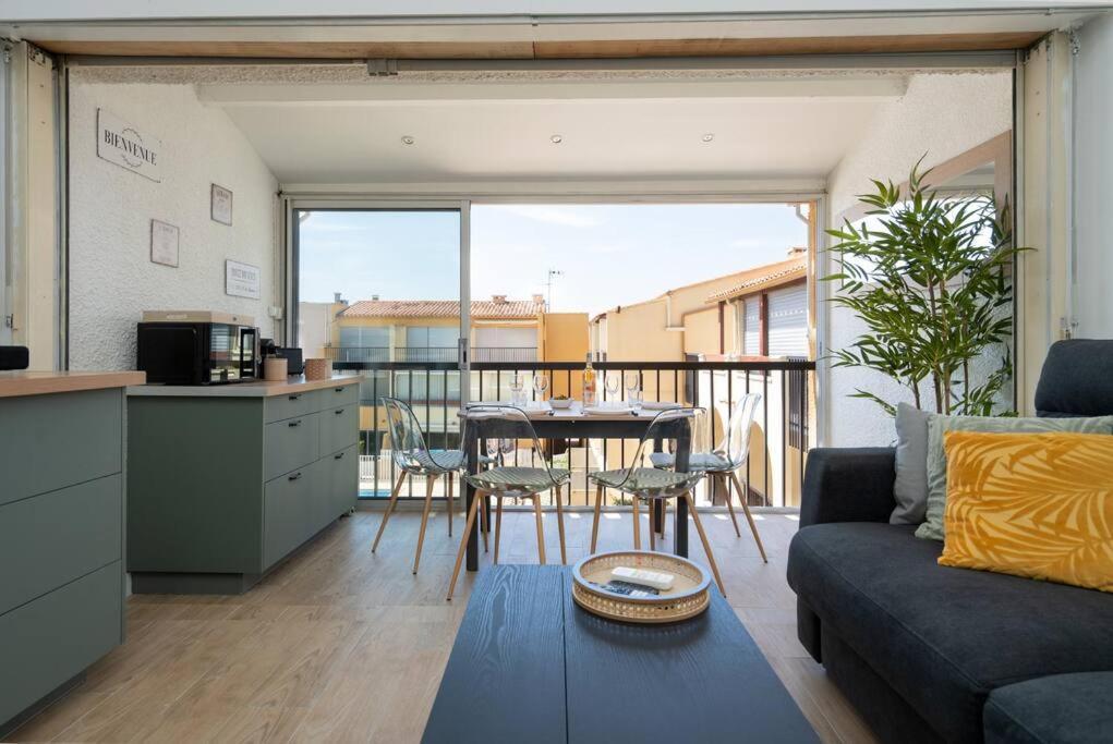 Appartement 5 Personnes Vue Mer Agde Exterior foto