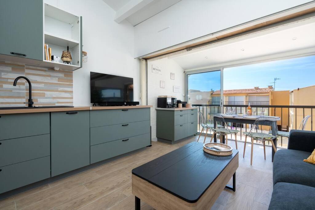Appartement 5 Personnes Vue Mer Agde Exterior foto