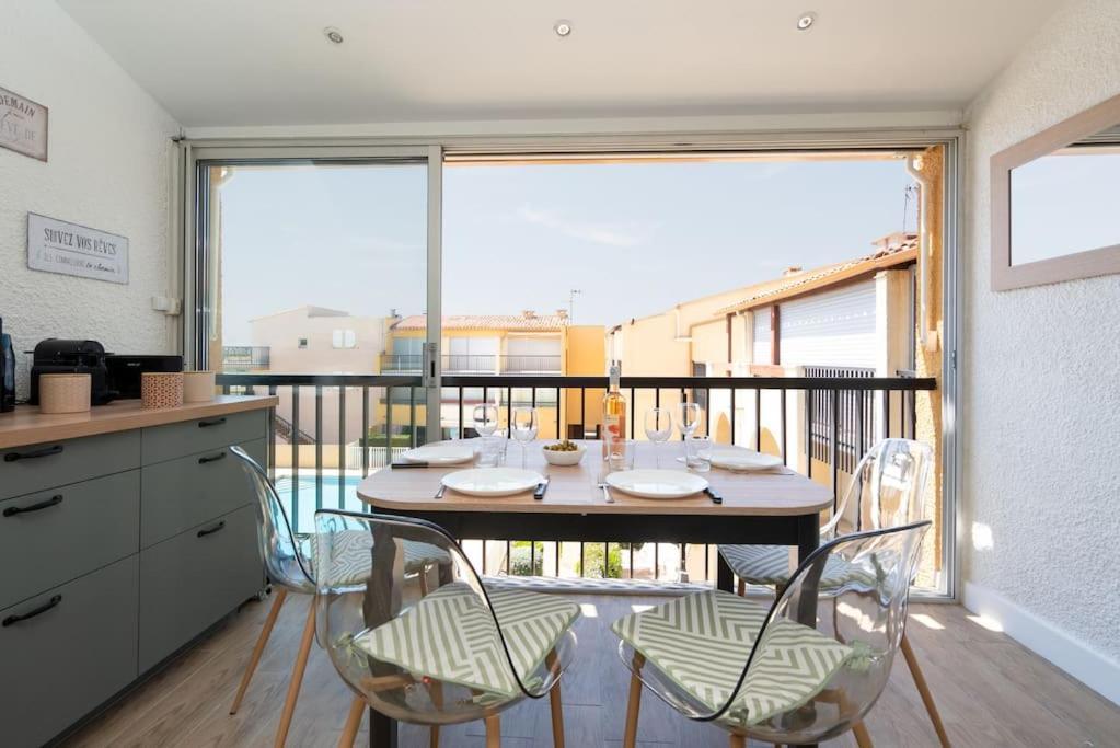 Appartement 5 Personnes Vue Mer Agde Exterior foto